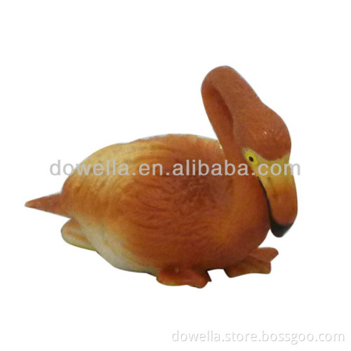 3D lovely pvc animal toy for children